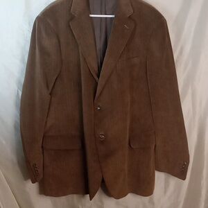 Dockers brown cotton suit jacket 48R